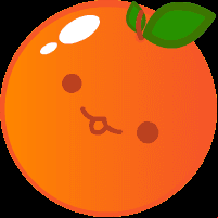 Orange.