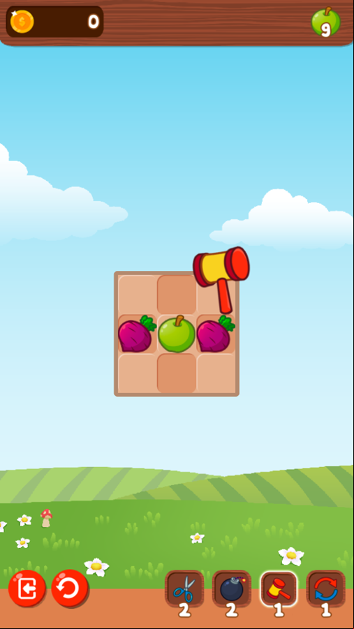 Alice's Harvest Game Use Hammer Screenshot.