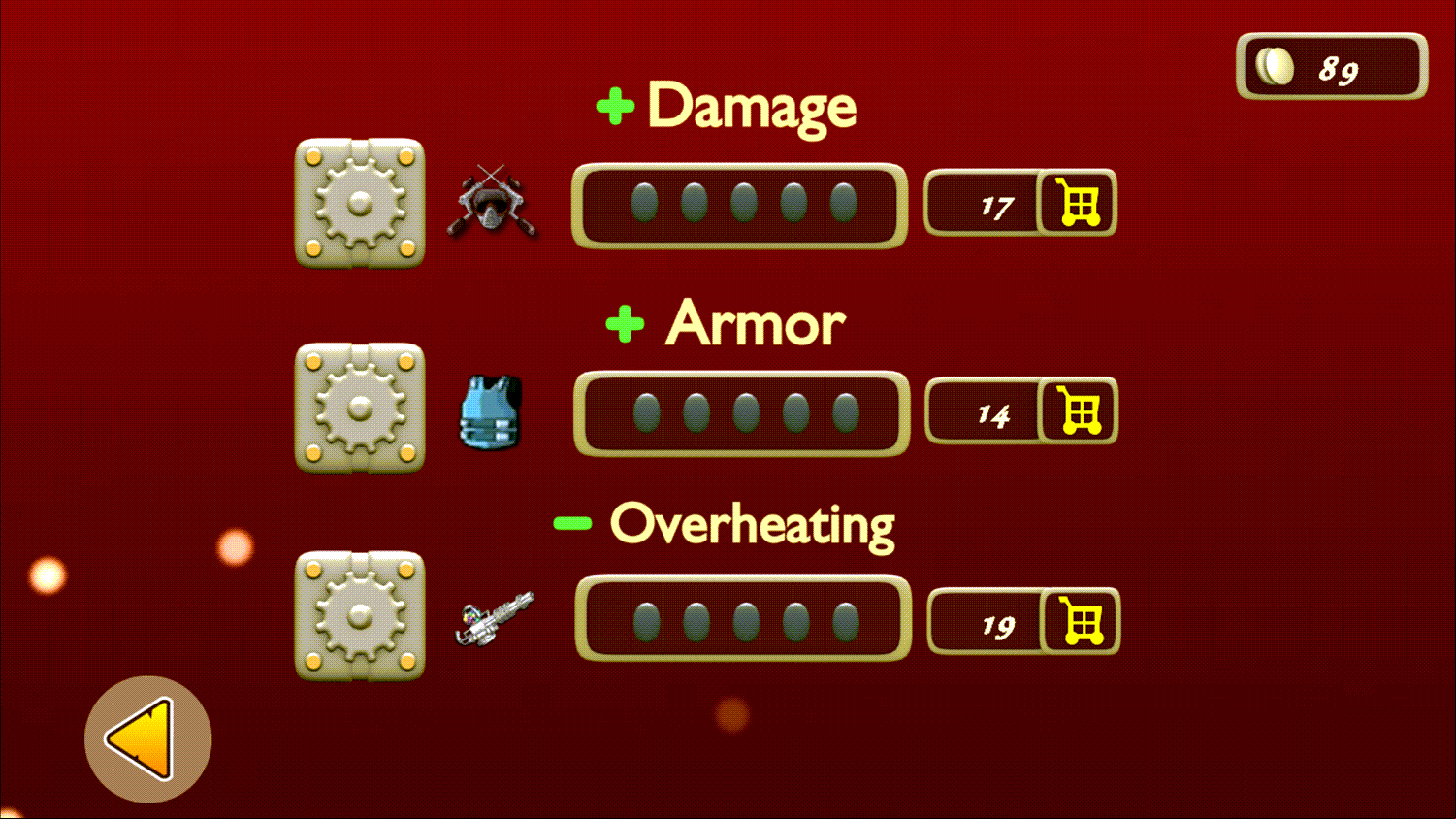Base Defense Game Shop Screenshot.