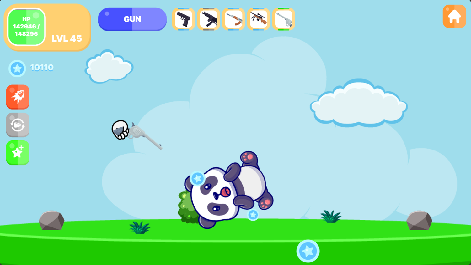 Beat The Plush Game Use Gun Screenshot.