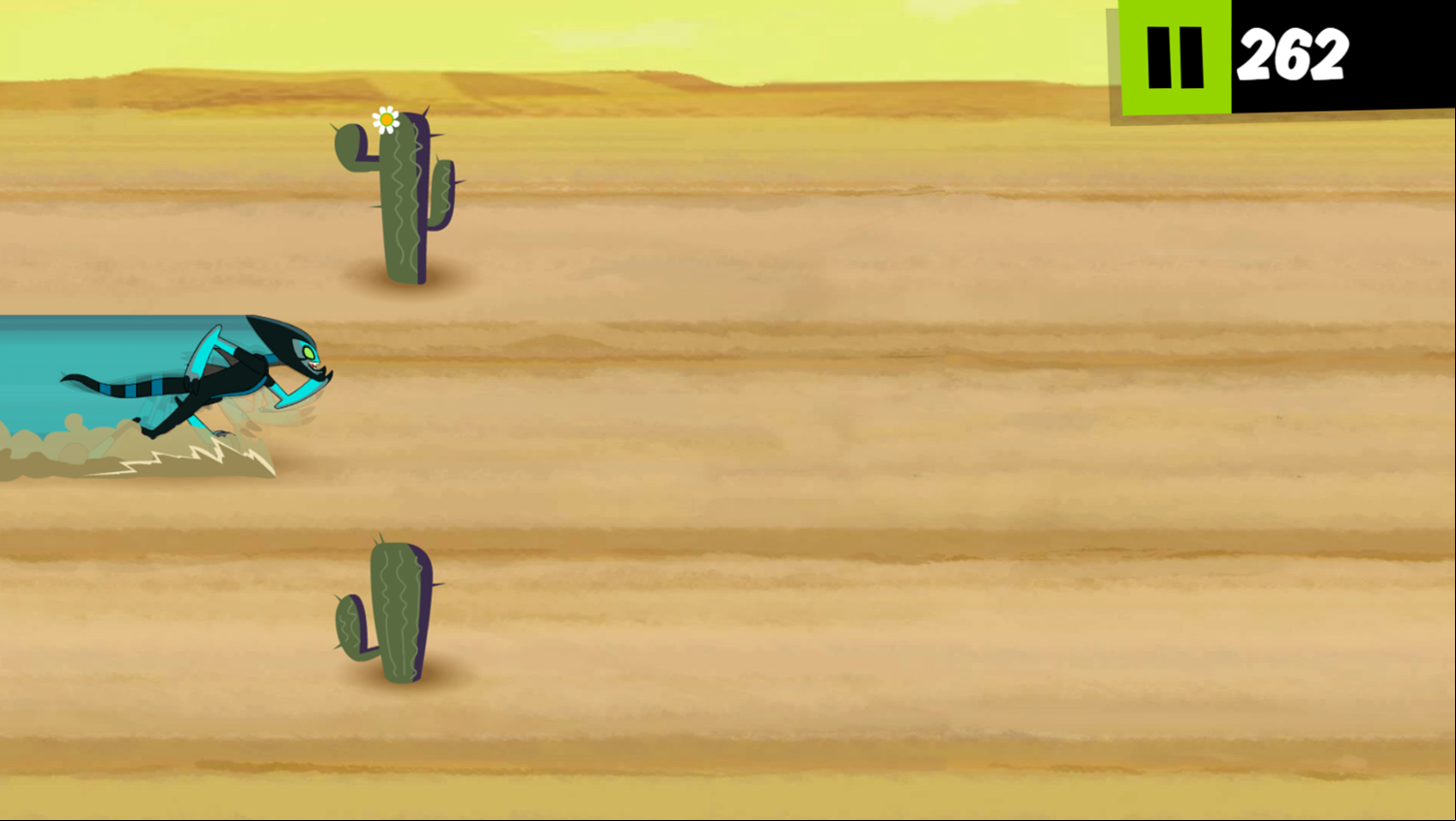 Ben 10 XLR8 Avoid Game  Screenshot.