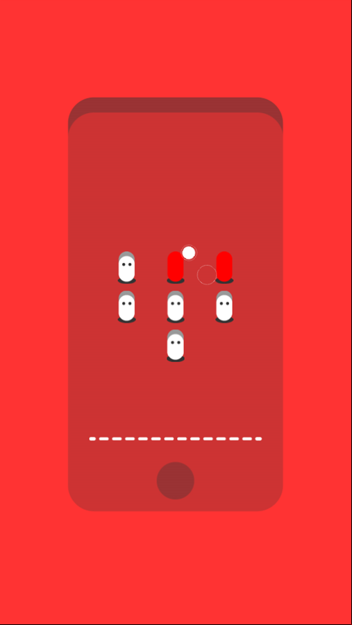 Bouncy Ball Game Play Screenshot.