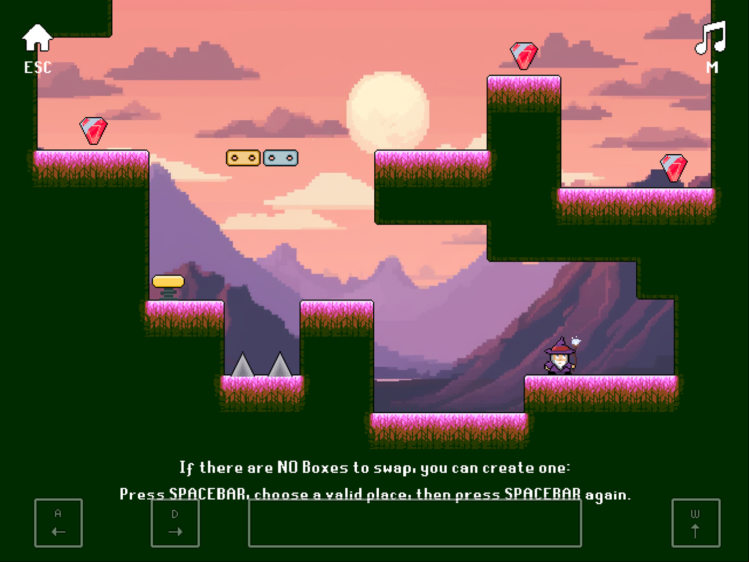 Boxes Wizard 2 Game Extra Tips Screenshot.