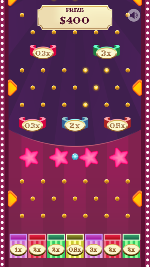 Carnival Game Simulation Screenshot.