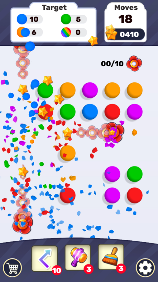 Collect Em All Game Level Progress Screenshot.