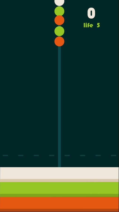 Color Dots Game Start Screenshot.