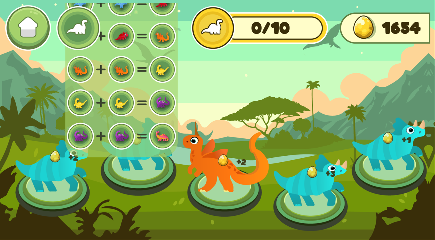 Dino Click Game Next Evolution Screenshot.