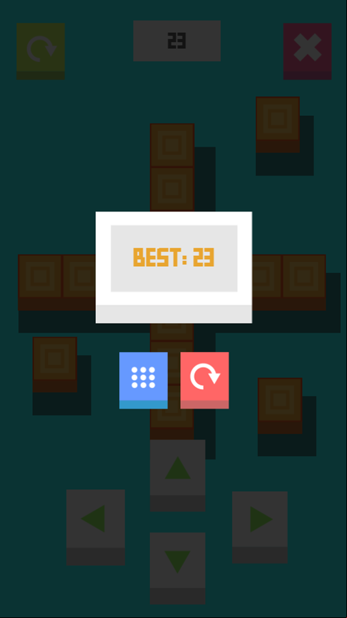 Don't Come Near Me Game Best Score Screenshot.