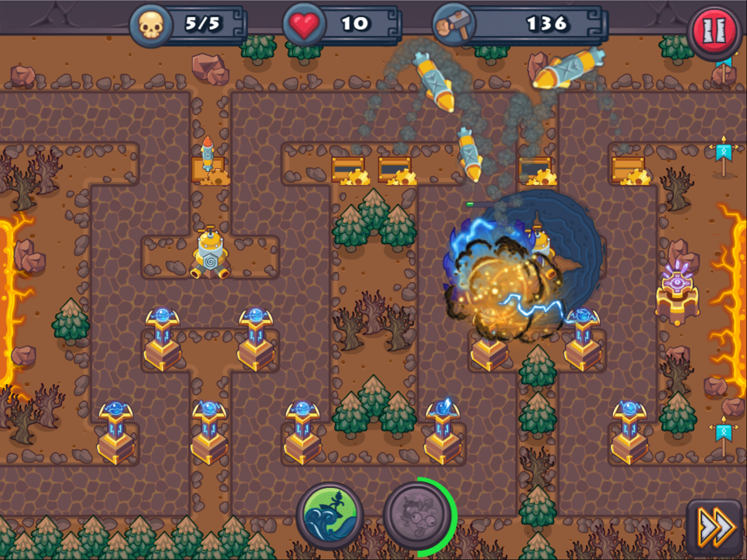 King Rugni Final Level Screenshot.