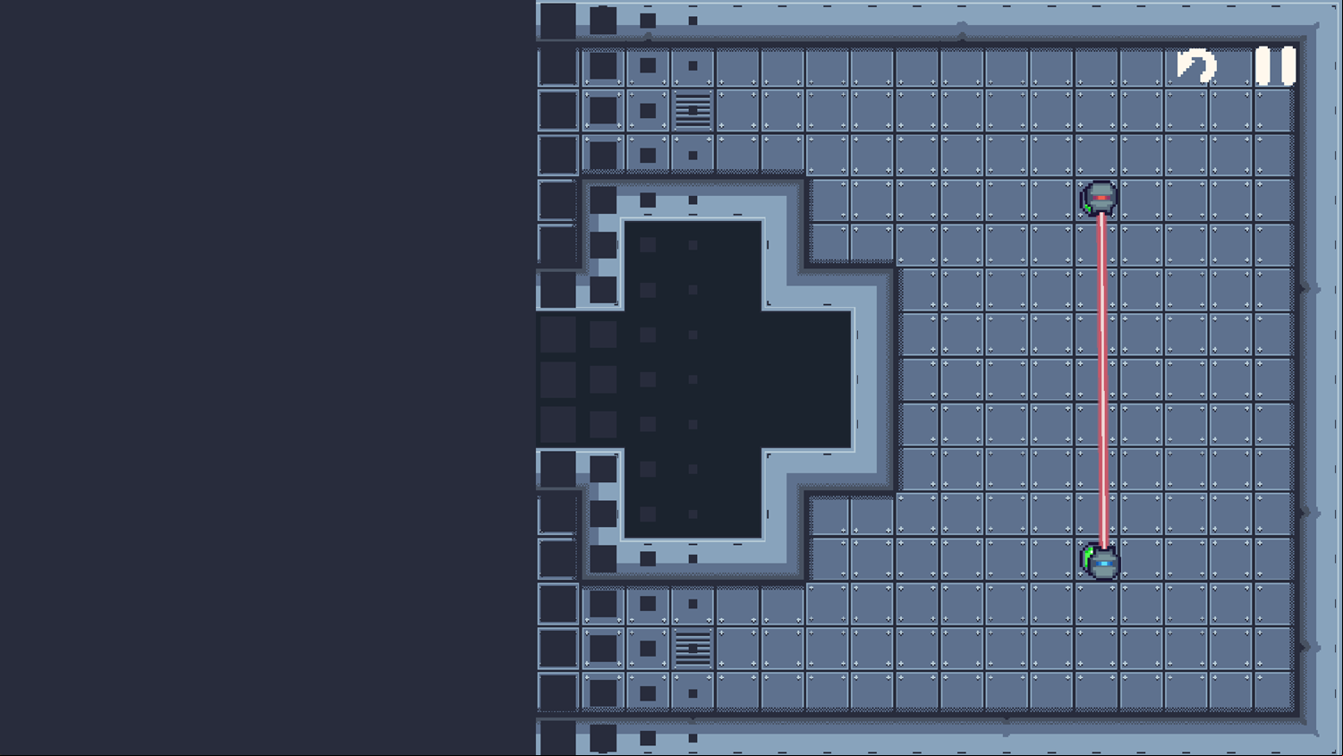 Laser Link Game Level Complete Screenshot.