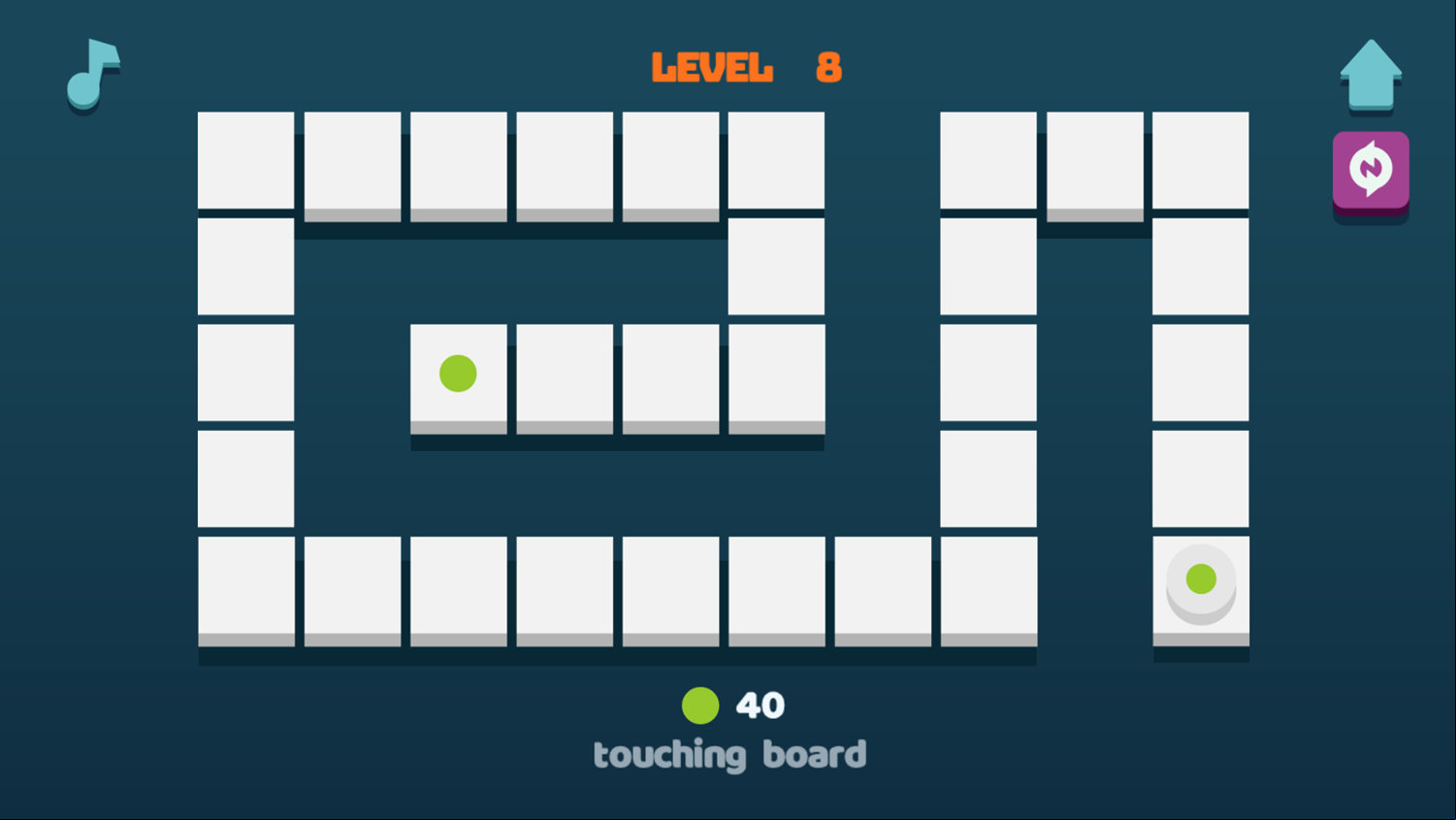 Line Road Game Last Level Screenshot.