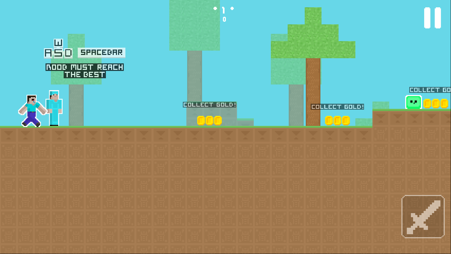 Noob vs Pro Help Hacker Game How To Play Screenshot.