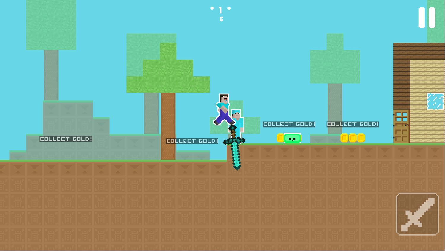 Noob vs Pro Help Hacker Game Level Play Screenshot.