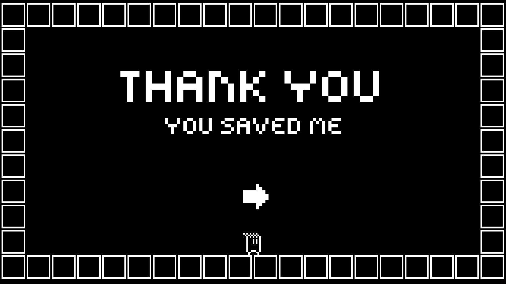 One Stage Game Beat Screen Screenshot.