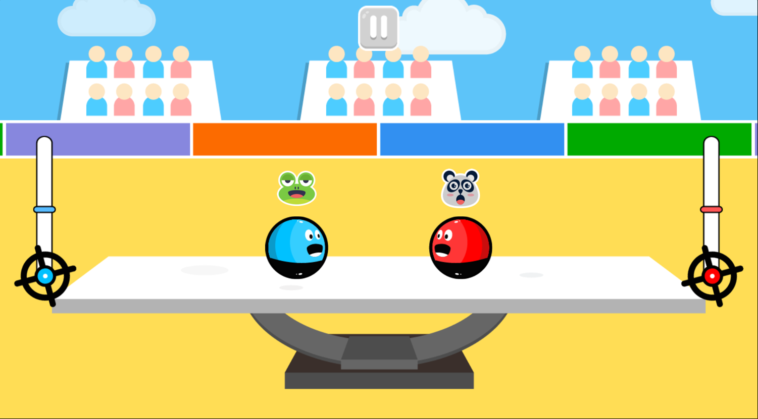 Roll Ball Game Start Screenshot.