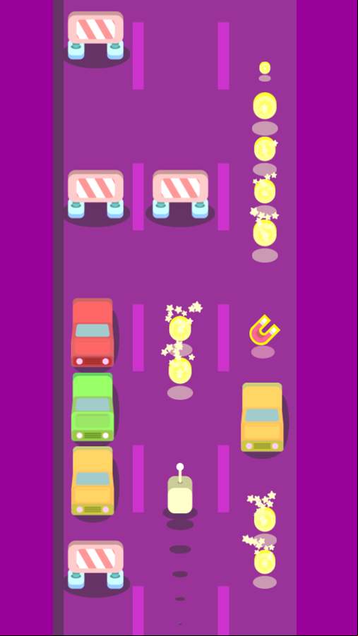 Running Alien Game Progress Screenshot.