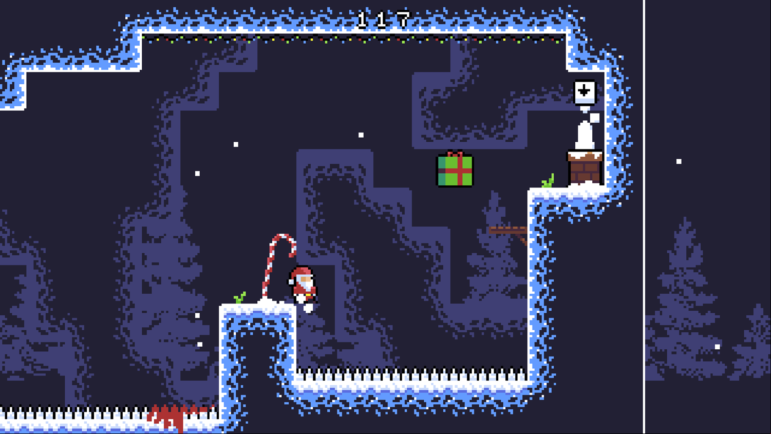 Santa's Secret Gift Game Next Level Screenshot.
