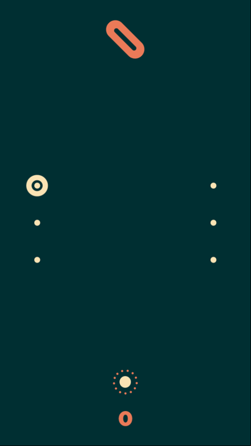 Side Bounce Game Start Screenshot.