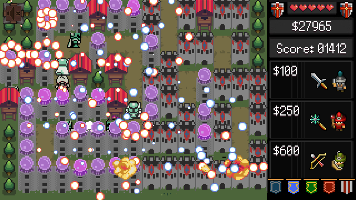 Tower Defense Kingdom Game Archery Towers Screenshot.